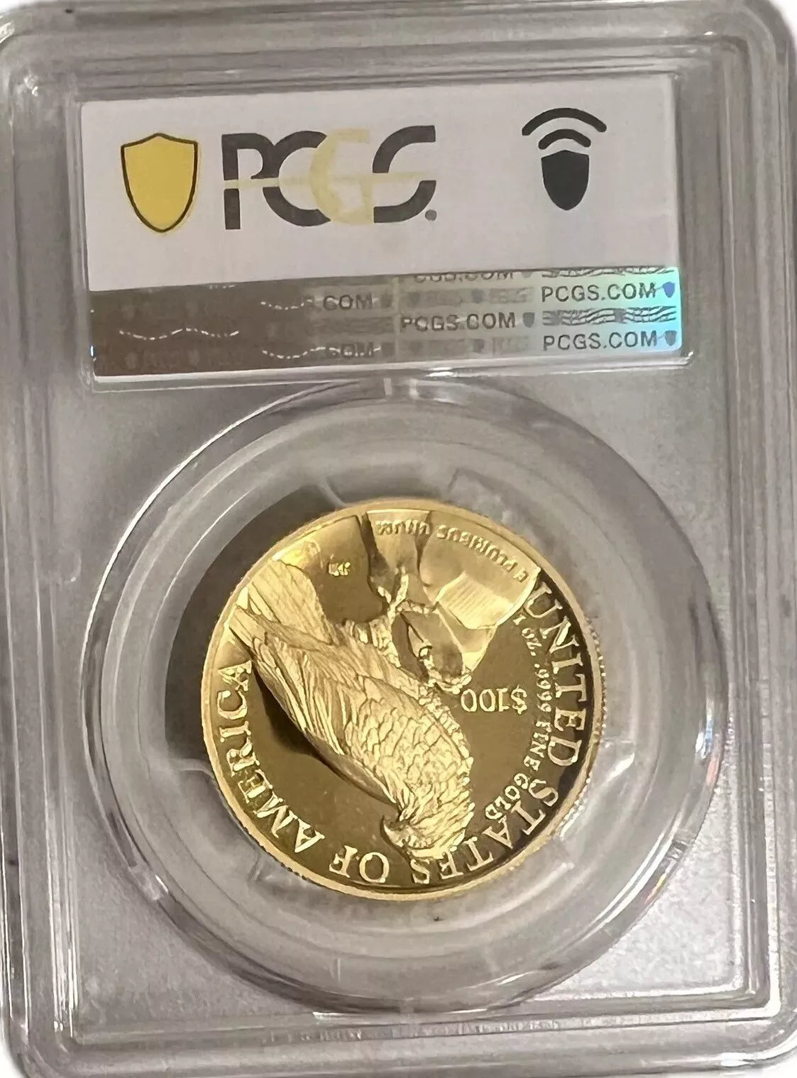 2023-W Proof $100 American Gold Liberty High Relief 1 oz PR70 PCGS