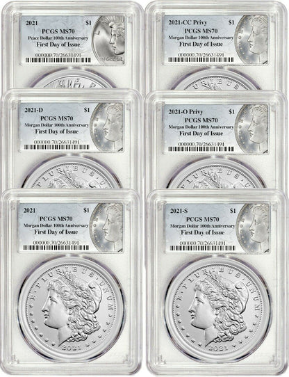 PCGS First Day of Issue MS70
